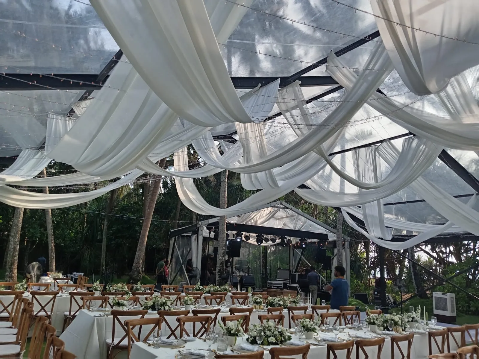 Marquee Drapings